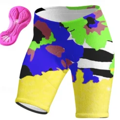 Women's Cycling Shorts Bike Padded Shorts / Chamois Bottoms Mountain Bike MTB Road Bike Cycling Sports Graphic 3D Pad Cycling Breathable Quick Dry Pink Red Spandex Clothing Apparel Bike Wear