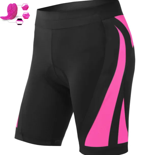 Women's Cycling Shorts Bike Padded Shorts / Chamois Bottoms Mountain Bike MTB Road Bike Cycling Sports Patchwork 3D Pad Breathable Quick Dry Moisture Wicking Black Pink Spandex Clothing Apparel Bike