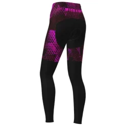 Women's Cycling Tights Bike Pants Tights Mountain Bike MTB Road Bike Cycling Sports Graphic Thermal Warm 3D Pad Warm Breathable Yellow Red Clothing Apparel Bike Wear