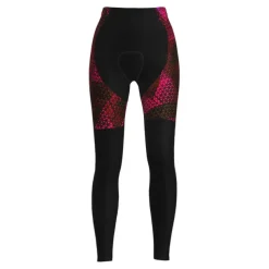 Women's Cycling Tights Bike Pants Tights Mountain Bike MTB Road Bike Cycling Sports Graphic Thermal Warm 3D Pad Warm Breathable Yellow Red Clothing Apparel Bike Wear