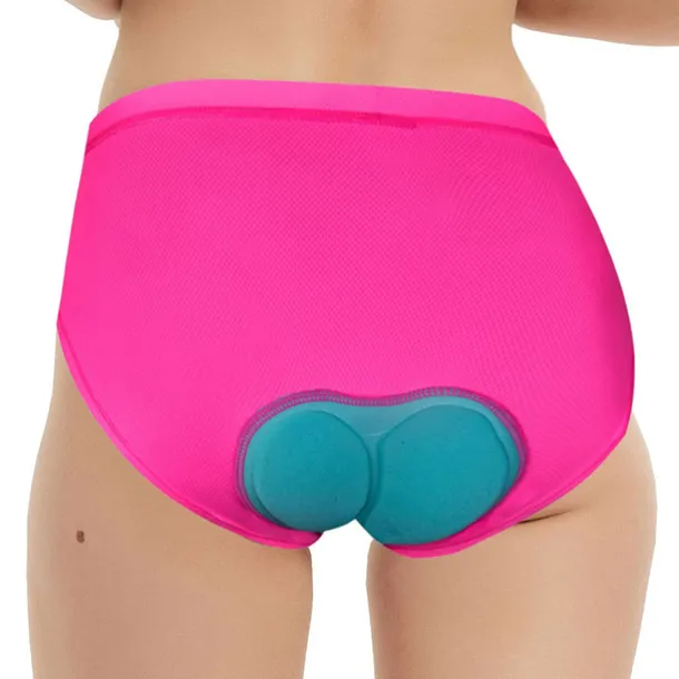 Women's Cycling Underwear Bike Underwear Shorts Padded Shorts / Chamois Mountain Bike MTB Road Bike Cycling Sports 3D Pad Breathable Quick Dry Moisture Wicking Dark Pink Black Spandex