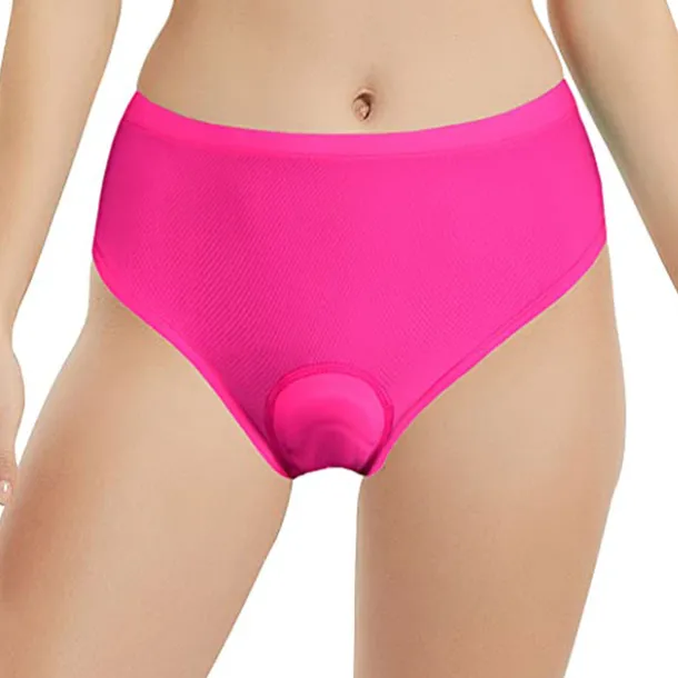 Women's Cycling Underwear Bike Underwear Shorts Padded Shorts / Chamois Mountain Bike MTB Road Bike Cycling Sports 3D Pad Breathable Quick Dry Moisture Wicking Dark Pink Black Spandex