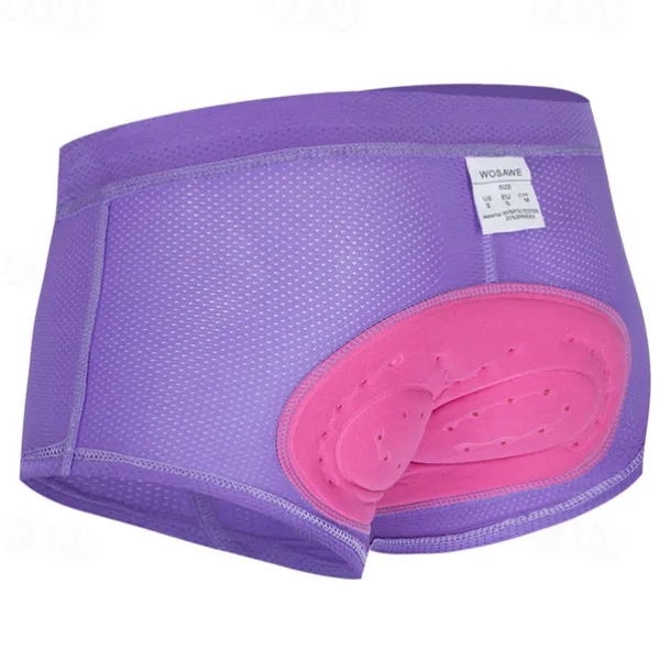 Women's Cycling Underwear Shorts Bike Shorts 3D Padded Shorts Bike Padded Shorts / Chamois Bottoms Mountain Bike MTB Road Bike Cycling Sports 3D Pad Breathable Quick Dry Lightweight Black Pink