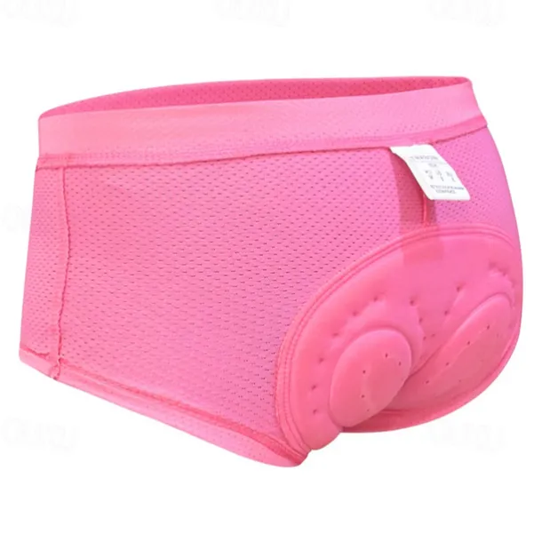 Women's Cycling Underwear Shorts Bike Shorts 3D Padded Shorts Bike Padded Shorts / Chamois Bottoms Mountain Bike MTB Road Bike Cycling Sports 3D Pad Breathable Quick Dry Lightweight Black Pink