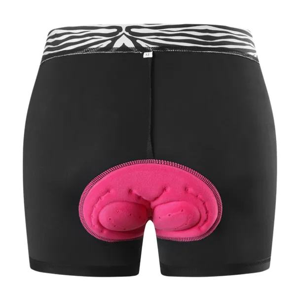 Women's Cycling Underwear Cycling Padded Shorts Summer Polyester Bike Underwear Shorts Padded Shorts / Chamois 3D Pad Quick Dry Moisture Wicking Sports Patchwork Black / Pink / Black+White Mountain