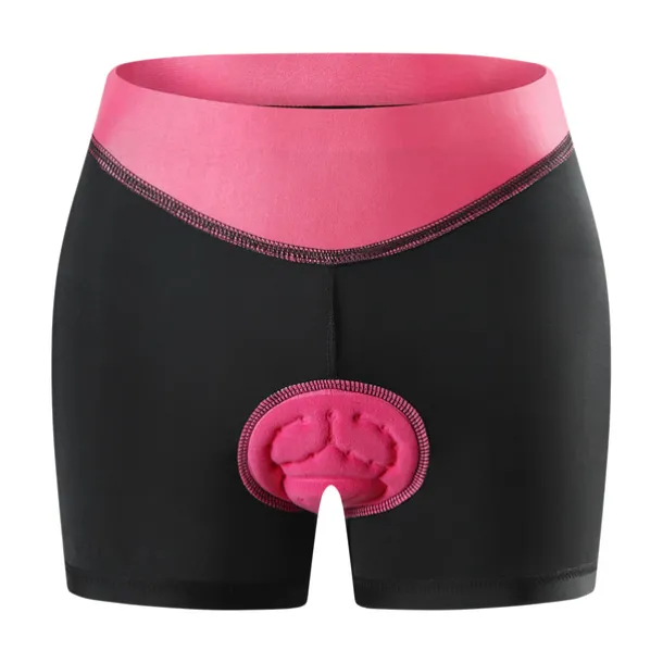 Women's Cycling Underwear Cycling Padded Shorts Summer Polyester Bike Underwear Shorts Padded Shorts / Chamois 3D Pad Quick Dry Moisture Wicking Sports Patchwork Black / Pink / Black+White Mountain