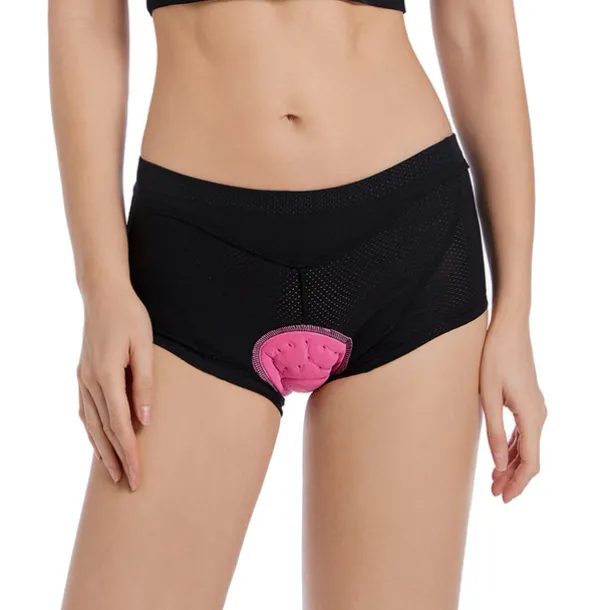 Women's Cycling Underwear Shorts Bike Shorts 3D Padded Shorts Bike Padded Shorts / Chamois Bottoms Mountain Bike MTB Road Bike Cycling Sports 3D Pad Breathable Quick Dry Lightweight Black Pink