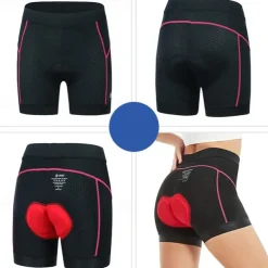 Women's Cycling Underwear Shorts Bike Shorts 3D Padded Shorts Bike Padded Shorts / Chamois Bottoms Mountain Bike MTB Road Bike Cycling Sports 3D Pad Breathable Quick Dry Lightweight Black Blue Spandex