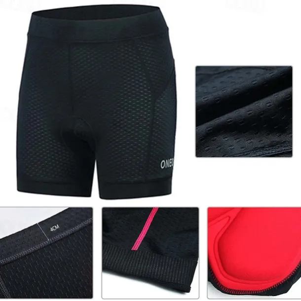 Women's Cycling Underwear Shorts Bike Shorts 3D Padded Shorts Bike Padded Shorts / Chamois Bottoms Mountain Bike MTB Road Bike Cycling Sports 3D Pad Breathable Quick Dry Lightweight Black Blue Spandex