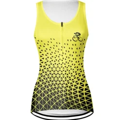 Women's Cycling Vest Cycling Jersey Graphic Geometic Sleeveless Bike Vest / Gilet Jersey Top with 3 Rear Pockets Mountain Bike MTB Road Bike Cycling Quick Dry Back Pocket Moisture Wicking Breathable