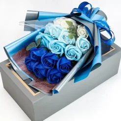 Women's Day Gifts 18 Rose Soap Bouquet Gift Box Qixi Valentine's Day Gift Women's Day Mother's Day Gifts for Girls Mother's Day Gifts for MoM