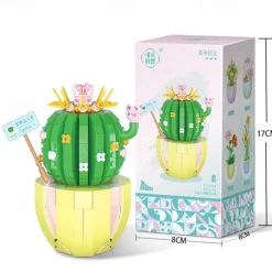 Women's Day Gifts Compatible With Puzzle Assembly Toys Small Particle Building Blocks Flowers Meat Potted Plants Bouquet Decorations Girls' Gifts Mother's Day Gifts for MoM