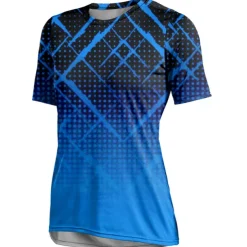 Women's Downhill Jersey Short Sleeve Yellow Pink Red Graphic Bike Breathable Quick Dry Sports Graphic Geometic Clothing Apparel