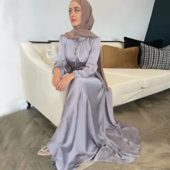 Women's Dress Abaya Religious Saudi Arabic Arabian Muslim Ramadan Adults Dress