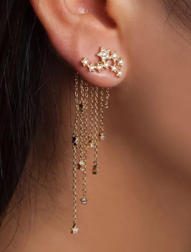 Women's Earrings Chic & Modern Street Star Earring / Gold / Silver / Fall / Winter / Spring