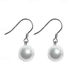Women's Earrings Fancy Joy Stylish Luxury Earrings Jewelry Silver For Party