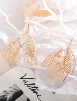 Women's Earrings Fashion Outdoor Leaf Earring