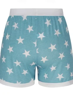 Women's EU / US Size Pajamas Track Pants Baggy Shorts Athleisure Athletic Short Medium Waist Star Pocket Printing Basic Outdoor Comfortable Sports Micro-elastic Casual Sports claret Spring Grass