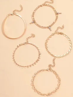 Women's Fashion Outdoor Heart Anklet