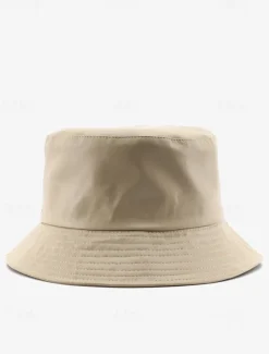 Women's Faux Leather Bucket Hat – Stylish and Versatile, Available in Multiple Colors for a Trendy Look