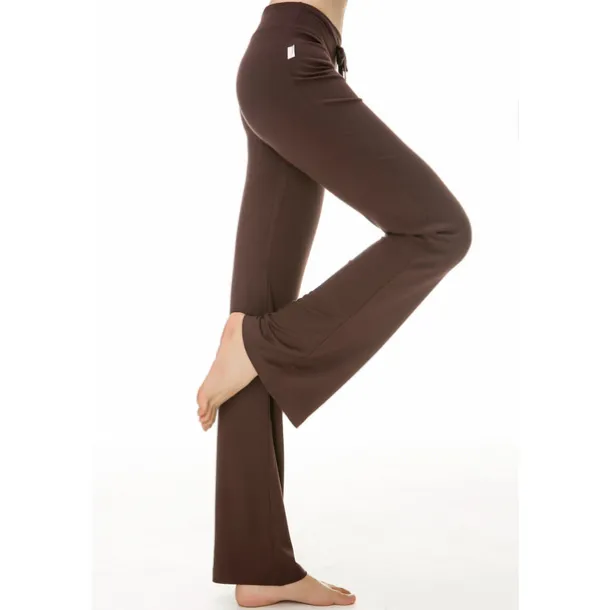 Women's Flare Leg Pants Wide Leg Quick Dry Moisture Wicking High Waist Yoga Fitness Gym Workout Bottoms Dark Grey Peacock Lake Blue H00109 White Modal Cotton Winter Sports Activewear / Athletic