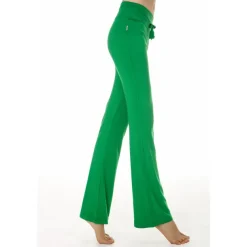 Women's Flare Leg Pants Wide Leg Quick Dry Moisture Wicking High Waist Yoga Fitness Gym Workout Bottoms Dark Grey Peacock Lake Blue H00109 White Modal Cotton Winter Sports Activewear / Athletic