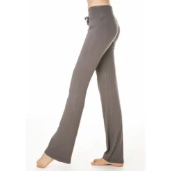 Women's Flare Leg Pants Wide Leg Quick Dry Moisture Wicking High Waist Yoga Fitness Gym Workout Bottoms Dark Grey Peacock Lake Blue H00109 White Modal Cotton Winter Sports Activewear / Athletic