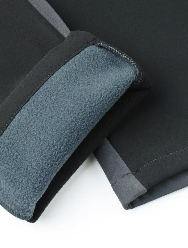 Women's Fleece Lined Pants Hiking Pants Trousers Softshell Pants Winter Outdoor Thermal Warm Waterproof Windproof Insulated 5 Zipper Pocket Elastic Waist Bottoms Pants Purple Army Green Dark Gray