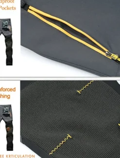 Women's Fleece Lined Pants Hiking Pants Trousers Softshell Pants Winter Outdoor Thermal Warm Waterproof Windproof Insulated 5 Zipper Pocket Elastic Waist Bottoms Pants Purple Army Green Dark Gray