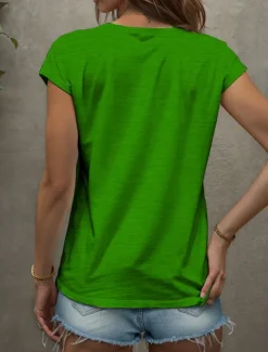 Women's Floral Graphic Geometric Camisole Tank Top Vintage Stylish Classic Sleeveless Short Sleeve V Neck Regular Tops Daily Print Black White Red Blue Purple Summer Spring