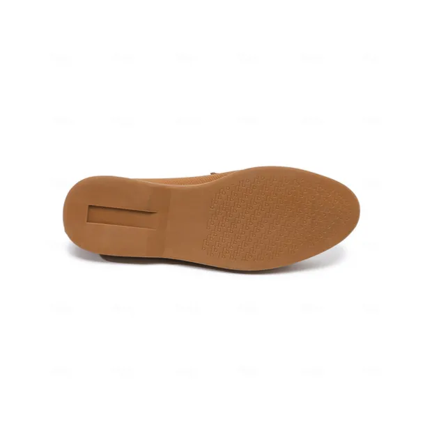 Women's Flyknit Slip-On Loafers - Lightweight Casual Walking Shoes for Work & Daily Wear