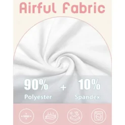 Women's Golf Dress Orange Long Sleeve Ladies Golf Attire Clothes Outfits Wear Apparel