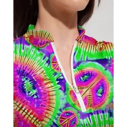 Women's Golf Dress Pink Sleeveless Ladies Golf Attire Clothes Outfits Wear Apparel