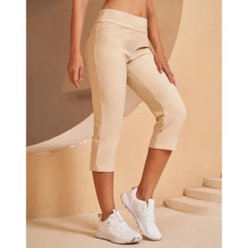Women's Golf Pants Black Pink Red Bottoms Ladies Golf Attire Clothes Outfits Wear Apparel