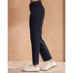 Women's Golf Pants Navy Black Pants / Trousers Ladies Golf Attire Clothes Outfits Wear Apparel