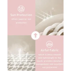 Women's Golf Polo Shirt Black Light Pink Red Sleeveless Top Stripe Ladies Golf Attire Clothes Outfits Wear Apparel