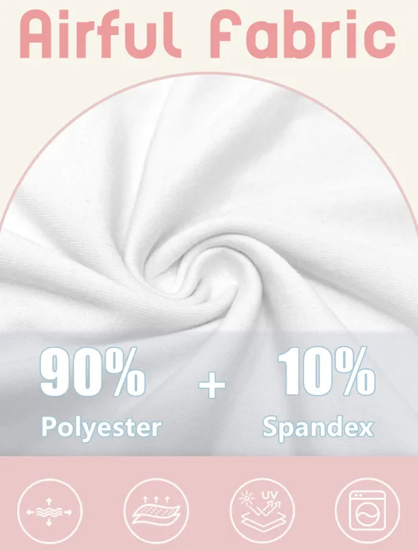 Women's Golf Polo Shirt Tie Dye Pink Short Sleeve Sun Protection UPF50 Top for Ladies Golf Attire