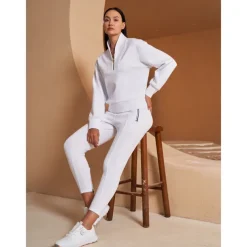 Women's Golf Pullover Sweatshirt Black White Dark Navy Long Sleeve Top Ladies Golf Attire Clothes Outfits Wear Apparel