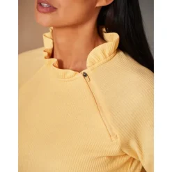 Women's Golf Pullover Sweatshirt Light Pink Yellow Dark Navy Long Sleeve Top Ladies Golf Attire Clothes Outfits Wear Apparel