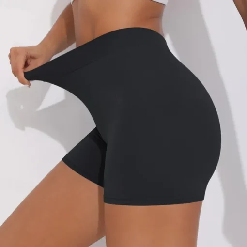 Women's Gym Shorts Yoga Shorts Workout Shorts High Waist Yoga Gym Workout Pilates Shorts Black White Royal Blue Sports Activewear Stretchy Slim