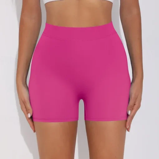 Women's Gym Shorts Yoga Shorts Workout Shorts High Waist Yoga Gym Workout Pilates Shorts Black White Royal Blue Sports Activewear Stretchy Slim