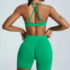 Women's Gym Shorts Yoga Shorts Workout Shorts Elastic Waistband High Waist Yoga Gym Workout Pilates Shorts Black Pink Orange Sports Activewear Stretchy Slim