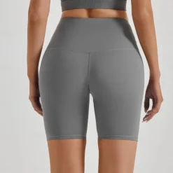 Women's Gym Shorts Yoga Shorts Workout Shorts Tummy Control Butt Lift High Waist Yoga Gym Workout Pilates Shorts Navy Black Coffee Spandex Sports Activewear Stretchy Slim