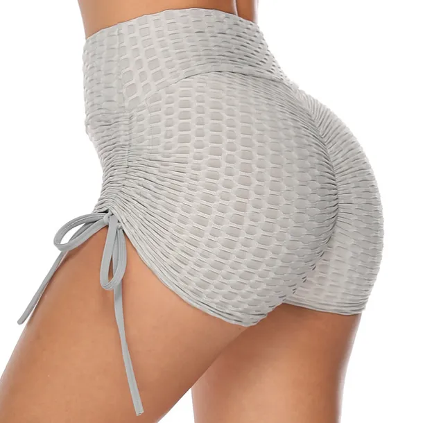 Women's Gym Shorts Yoga Shorts Scrunch Butt Tummy Control Butt Lift High Waist Yoga Fitness Gym Workout Shorts Black Yellow Red Spandex Sports Activewear Stretchy