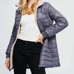 Women's Hiking Fleece Jacket Fleece Winter Outdoor Warm Soft Comfortable Fleece Jackets Full Zip Camping / Hiking / Caving Traveling Winter Sports Black Red Navy Blue Green Khaki