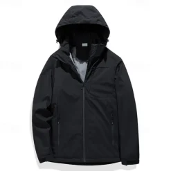 Women's Hiking Fleece Jacket Fleece Winter Outdoor Warm Soft Comfortable Fleece Jackets Full Zip Camping / Hiking / Caving Traveling Winter Sports Black Pink Red Purple Green