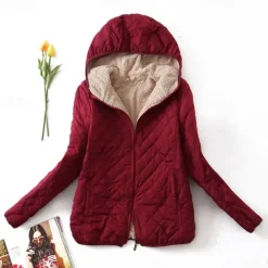 Women's Hiking Fleece Jacket Fleece Winter Outdoor Warm Soft Comfortable Fleece Jackets Full Zip Camping / Hiking / Caving Traveling Winter Sports Dark Grey Black Army Green Red Burgundy