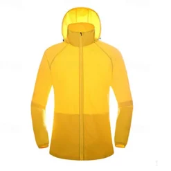 Women's Hiking Jacket Outdoor Sun Protection Breathable Lightweight Jacket Windbreaker Jacket Traveling Dark Grey Black White Yellow Pink