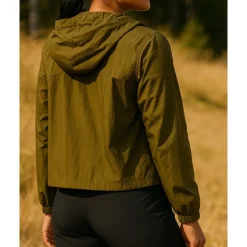 Women's Hiking Jacket Sport Jacket rain coat Outdoor Sun Protection Breathable Quick Dry Lightweight Hiking Outfits Hiking Clothes Autumn / Fall Jacket Tennis Golf Running Solid Color Burgundy Green