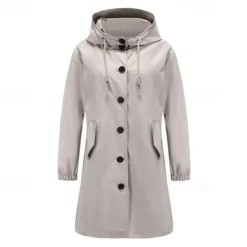 Women's Hiking Jacket Winter Outdoor Windproof Multi-Pockets Water Repellent Lightweight Jacket Camping / Hiking / Caving Black Army Green Red Light Grey Khaki